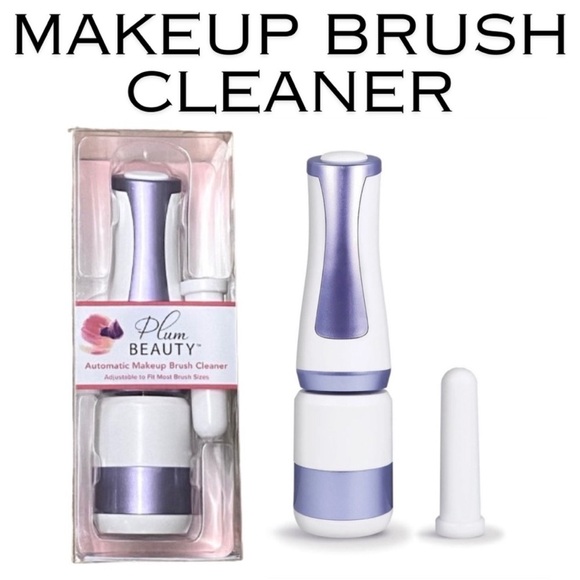 NEW Plum Beauty Automatic Makeup Brush Cleaner adjustable to fit most brushes - Picture 1 of 6